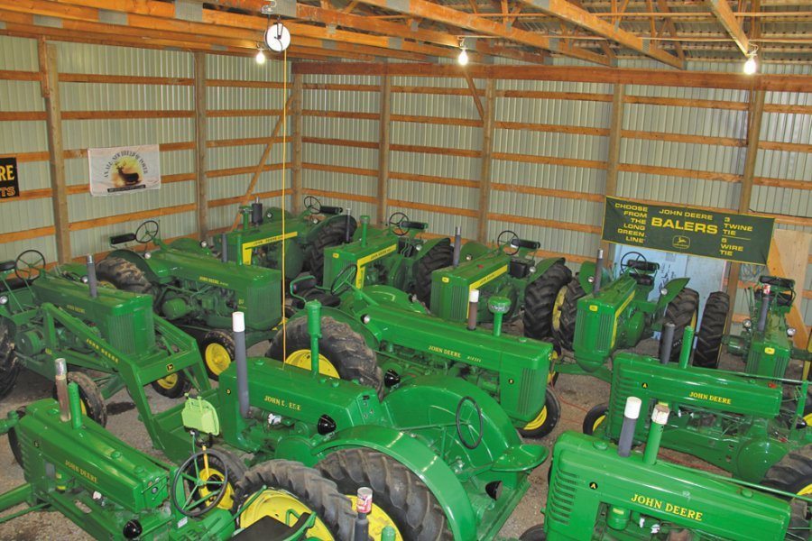 No stopping Wainwright man’s passion for John Deere tractors Alberta
