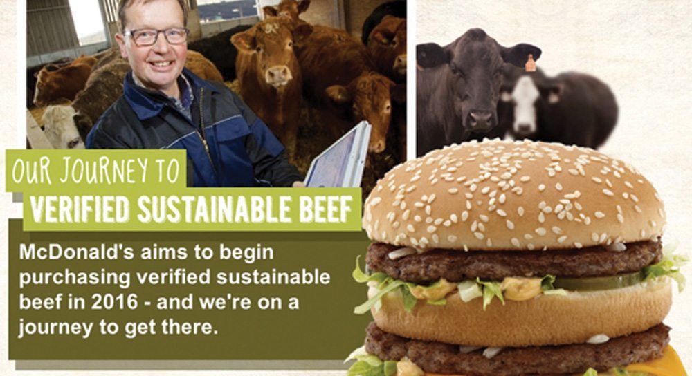 Mission McDonald’s sustainable beef on track for 2016 AGCanada AGCanada