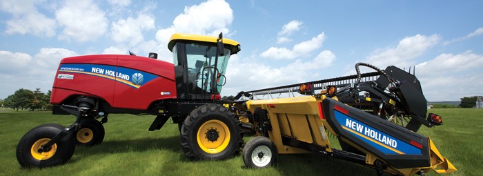 new holland updates the speedrower windrower for 2015 able seal and design canada