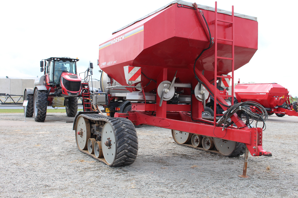 Controlled traffic farming