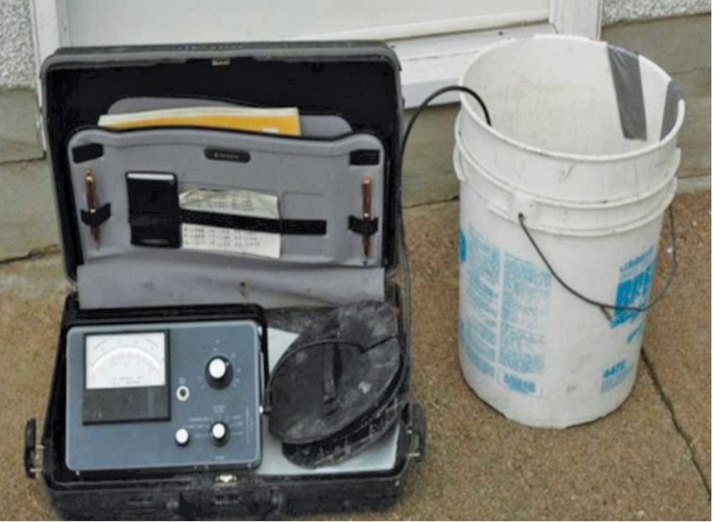 This briefcase has the EC meter, notebook for recording results and the kit to also measure hardness. I keep myself honest by checking Saskatoon tap water at home regularly.