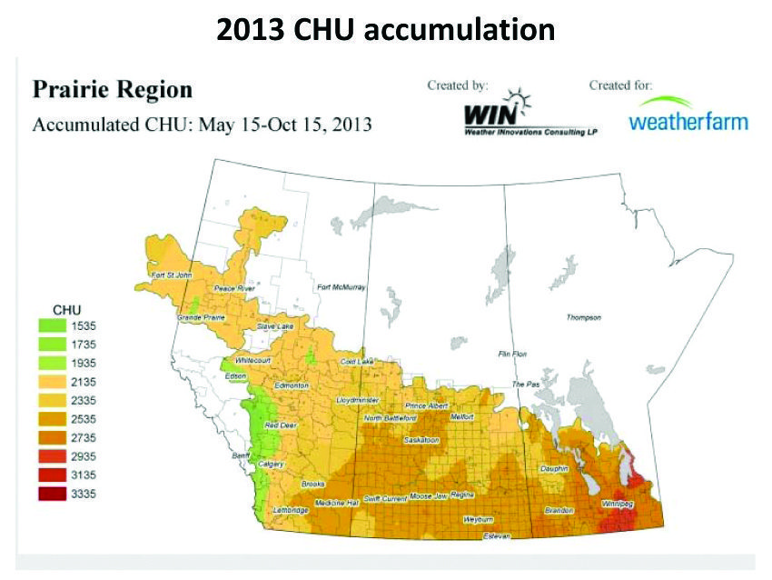 Warmer West good for corn/soybean expansion Manitoba Cooperator