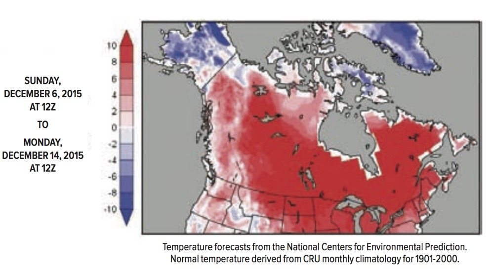 Forecast A little more winterlike weather coming to Manitoba