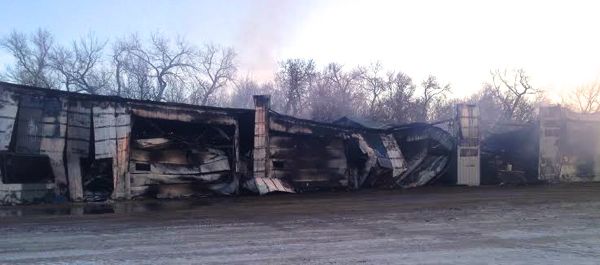 Hamiota Feedlot fire