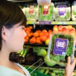 Woman grocery shopping