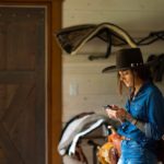 rancher in canada on phone