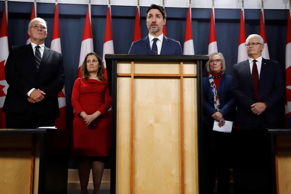 trudeau speaks on blockades