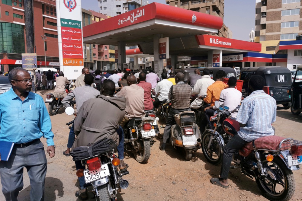 sudan fuel lineup