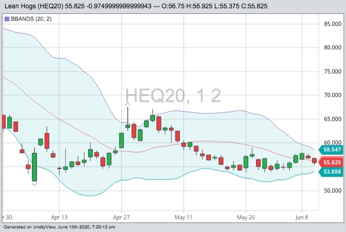 cme august lean hogs
