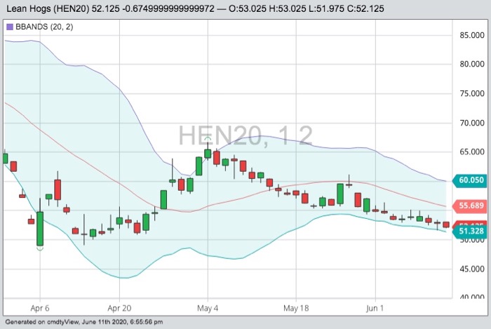 cme july lean hogs