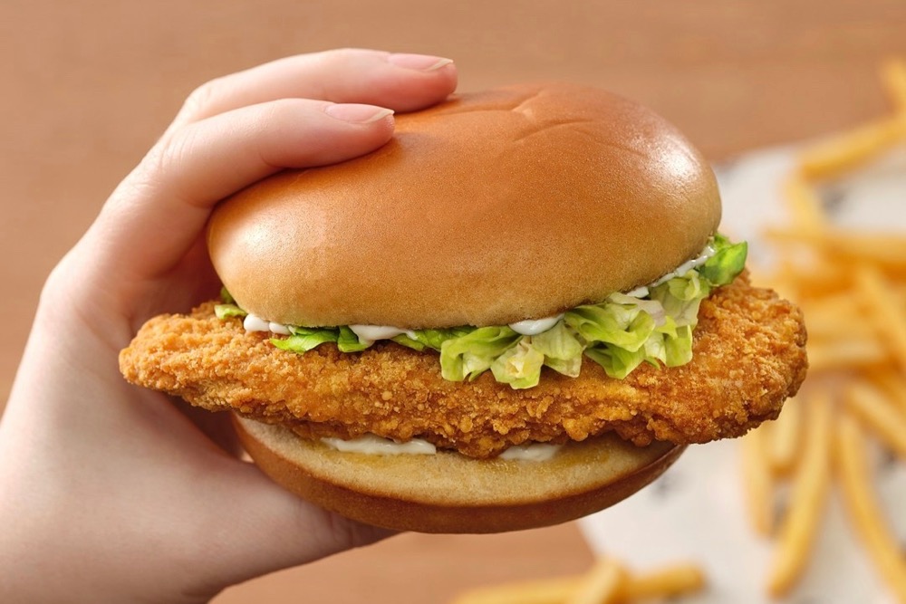plant-based kfc sandwich