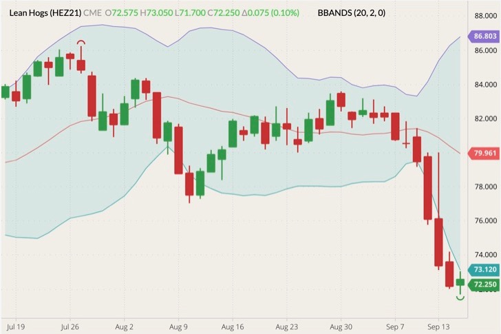 cme december lean hogs