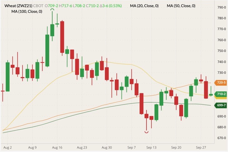 cbot december wheat