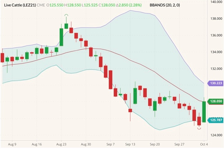 cme december live cattle
