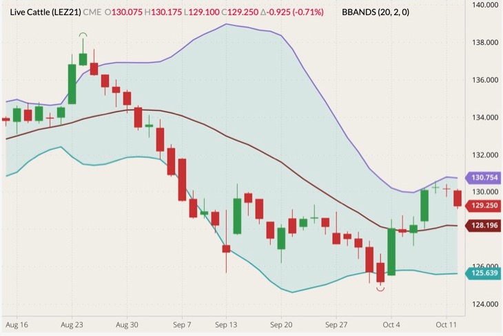 cme december live cattle