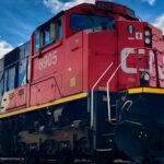 CN locomotive