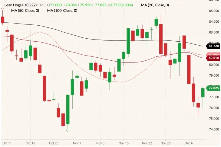 cme february lean hogs