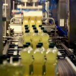 Richardson canola oil on a bottling line.