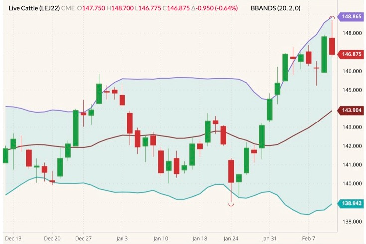 cme april live cattle