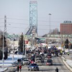 ambassador bridge blockade