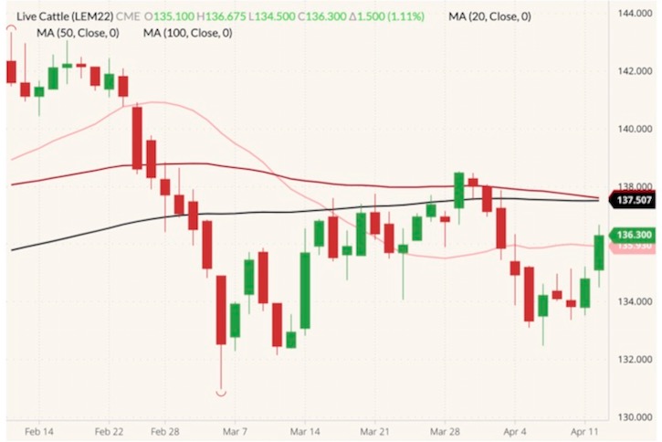 cme june live cattle
