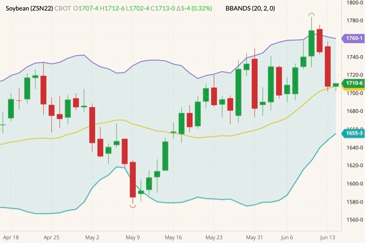 cbot july soybeans