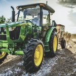 John Deere 5075E utility tractor