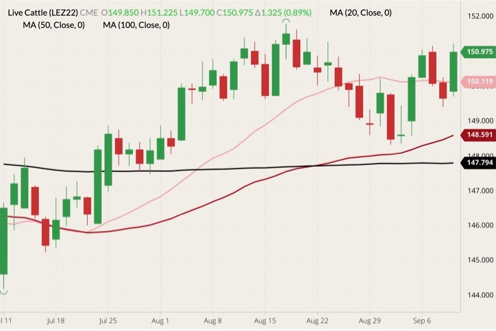 cme december live cattle