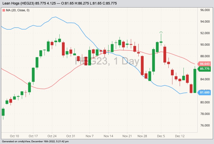 cme february lean hogs