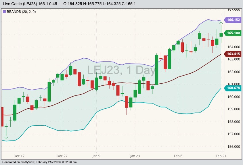 cme april live cattle