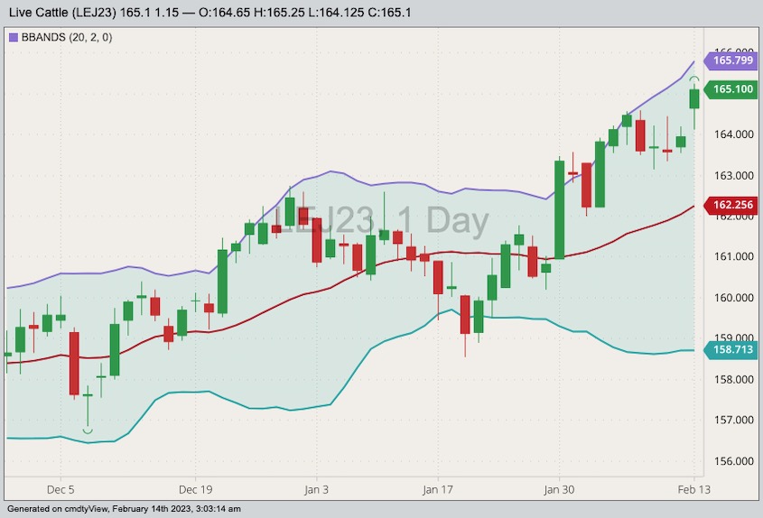 cme april live cattle