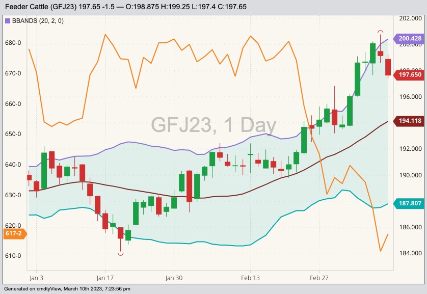 cme april feeder cattle