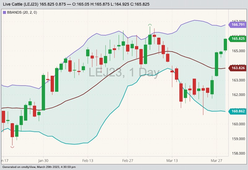 cme april live cattle