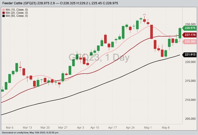 cme august feeder cattle