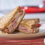 grilled cheese and ham
