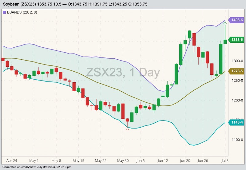 cbot november soybeans