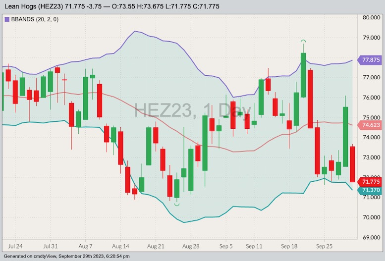 cme december lean hogs