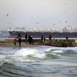 ODESA, UKRAINE - FEBRUARY 26, 2024 - Bulk carrier SENTOSA 66 is seen in the Black Sea, Odesa, southern Ukraine. (Photo by Yulii Zozulia/Ukrinform/Sipa USA)No Use Germany.