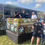 Launch of AMC's mobile skills lab at AIM 2024.