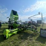 Schulte Spartan RWP-1935 Rock Windrower Picker at AIM 2024. PHOTO: Janelle Rudolph