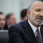 U.S. commerce secretary Howard Lutnick testifying before the Senate.