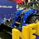New Holland PowerStar tractor at the National Farm Machinery Show