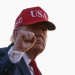 U.S. President Donald Trump gestures on the day he attends an event hosted by America250 in Des Moines, Iowa, U.S., July 3, 2025. REUTERS/Nathan Howard