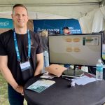 Andy Lessey was talking about Antler Bio, a company that ties maangement to genetic potential through epigenetics. Photo: John Greig