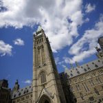 The Peace Tower, in Ottawa, Canada. Part of the Canadian Parliament buildings. Photo: KeithBinns/Getty Images Plus
