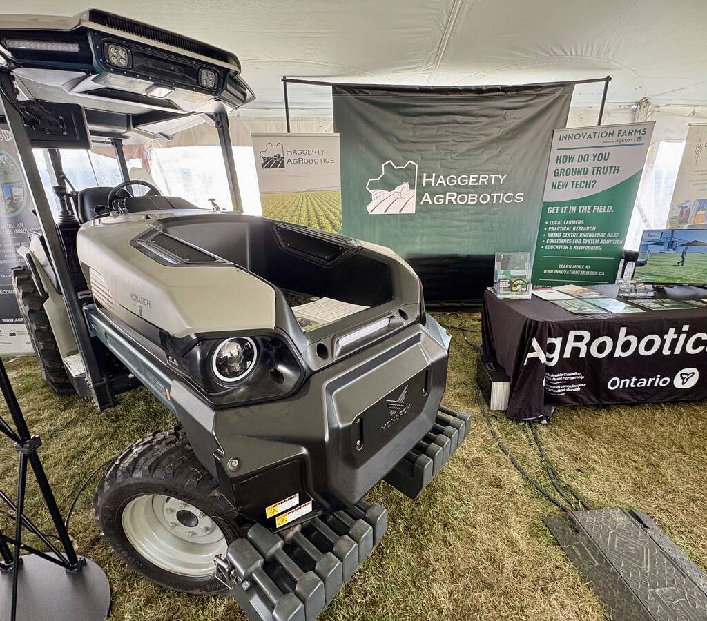 Haggerty AgRobotics has added a new electric tractor, coined the ‘Monarch,’ to its fleet of agricultural robots.  Photo: Diana Martin