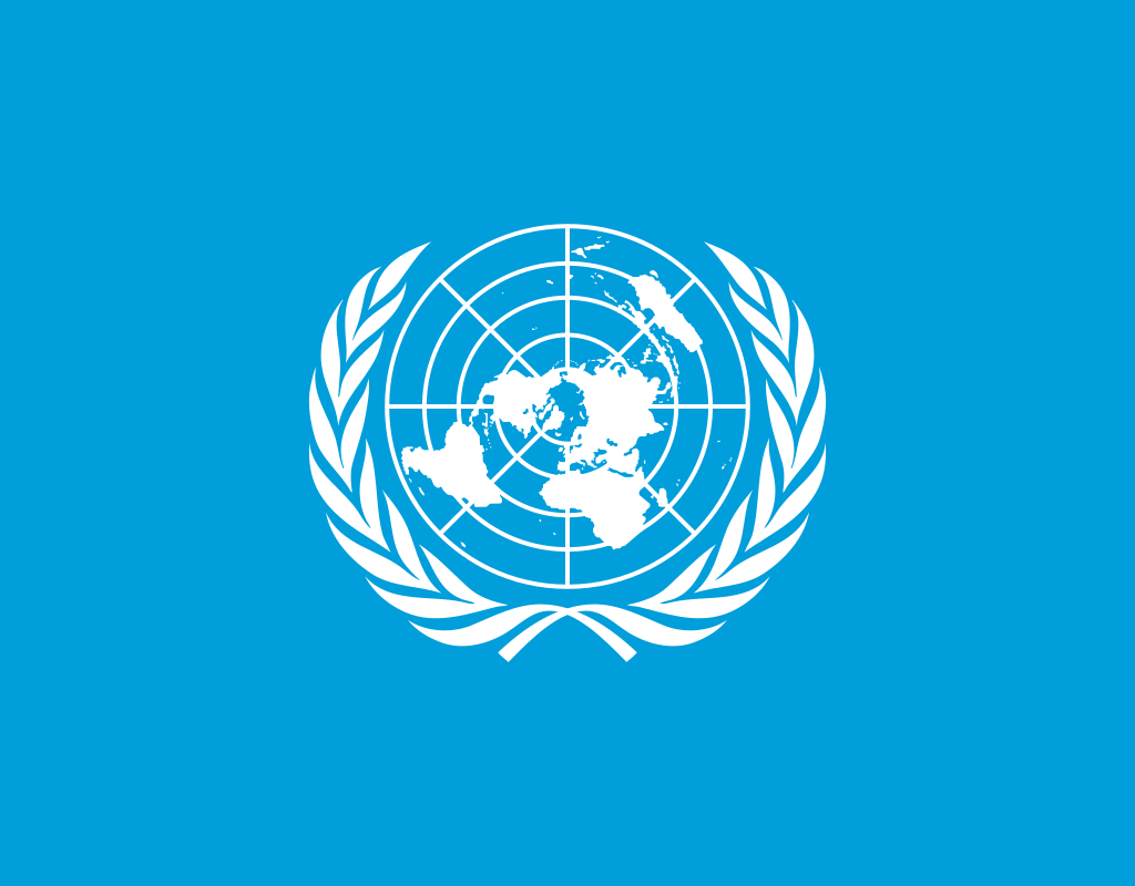 United Nations flag, UN logo