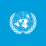 United Nations flag, UN logo