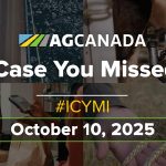 Title card for In Case You Missed It, your national agriculture news recap.