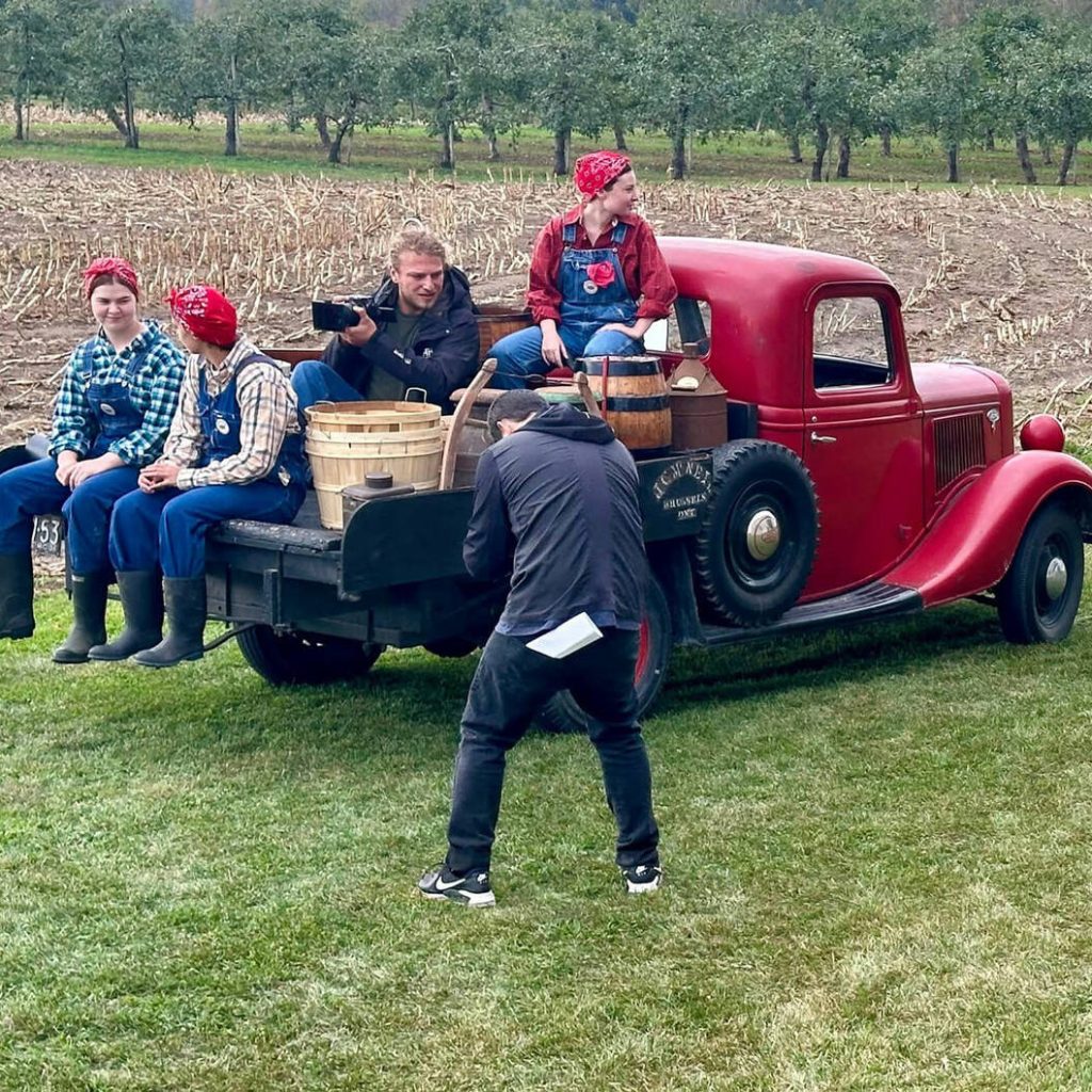 The documentary We Lend a Hand uses reenactment to help share the stories of 20 women who worked as farmerettes during the war